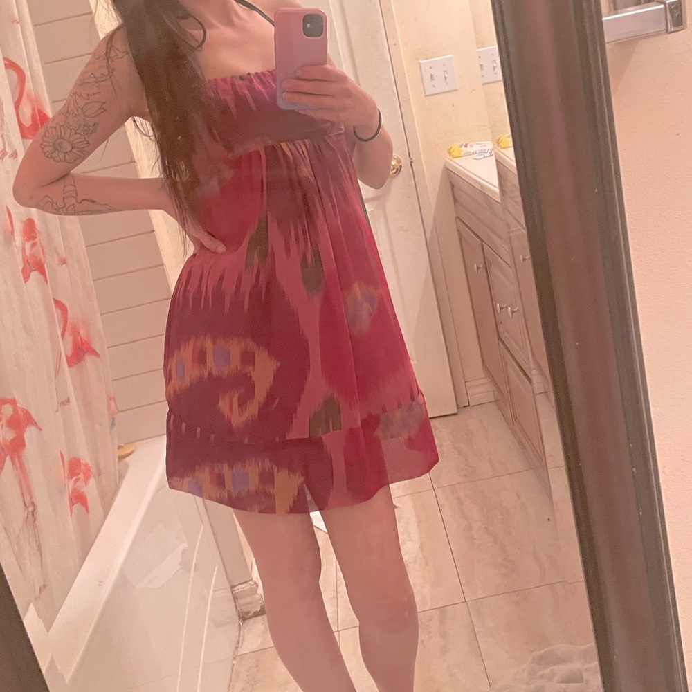 American eagle strapless summer dress